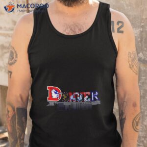 denver sport teams city skyline shirt tank top