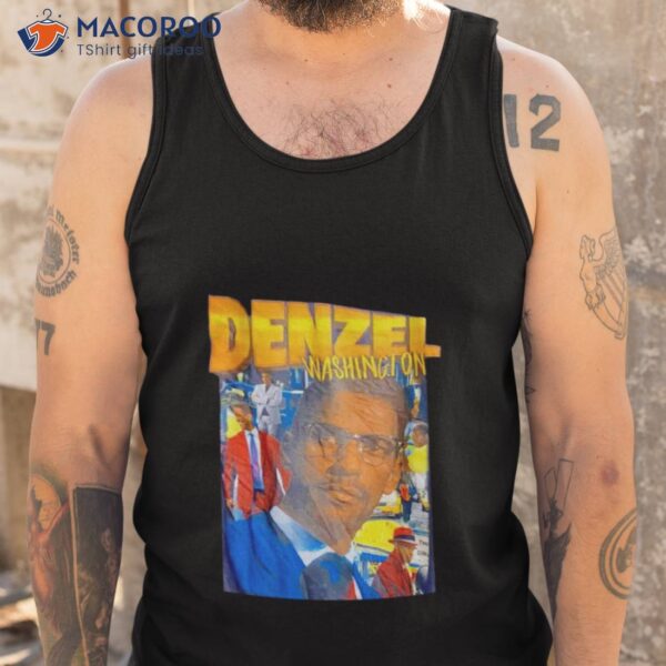 Denzel Washington Photo Shirt