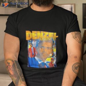 denzel washington photo shirt tshirt