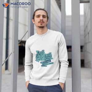 des moines apalooza text logo shirt sweatshirt 1