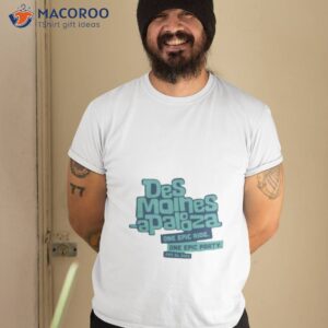 Des Moines Apalooza Text Logo Shirt