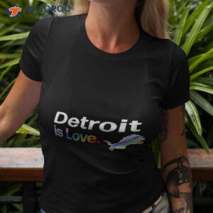 detroit lions is love city pride team logo shirt tshirt 3