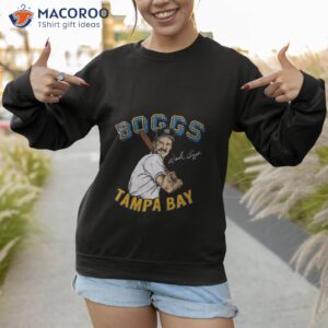 devil rays wade boggs signature shirt sweatshirt