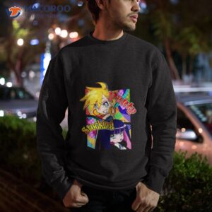 Devilish Angels Panty And Stocking Anime Arshirt 2 devilish angels panty and stocking anime art shirt sweatshirt