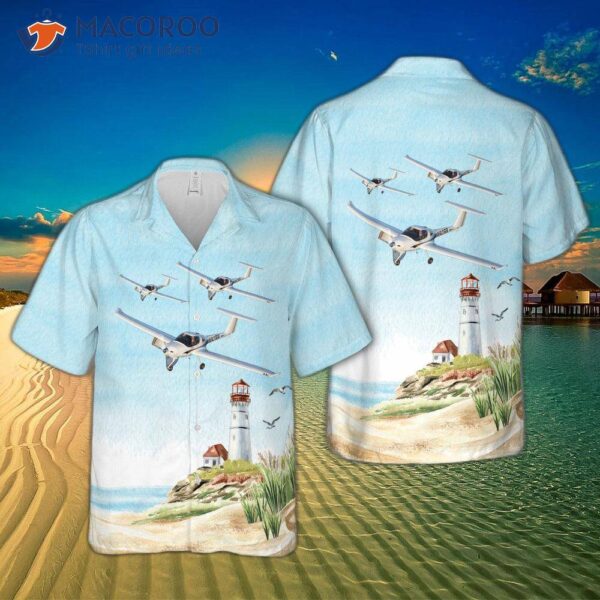 Diamond Aircraft Da-20 Hawaiian Shirt