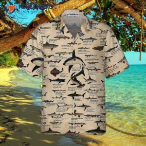 different types of hawaiian shark shirts button up shirts for adults and print 2