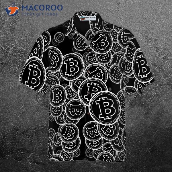 Digital Bitcoin Crypto Hawaiian Shirt