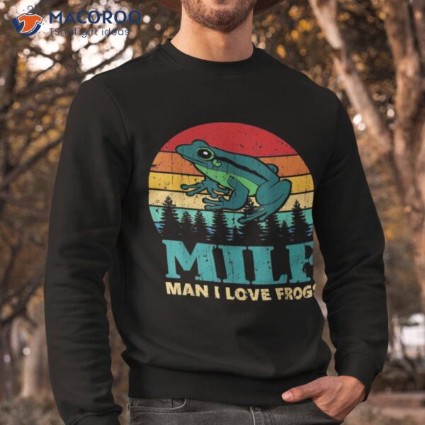 Dilf-damn Love Frogs Frog-amphibian Shirt