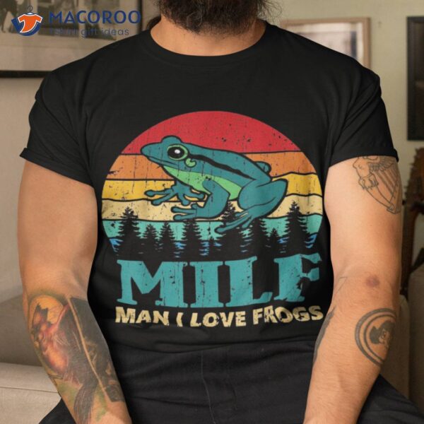 Dilf-damn Love Frogs Frog-amphibian Shirt