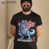Dinosaur 4th Of July Boys Girls Amerisaurus T Rex Funny Shirt