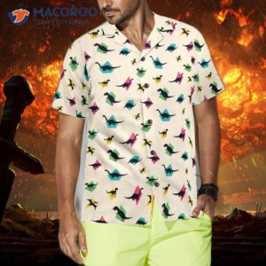 dinosaur shaped hawaiian shirt 3
