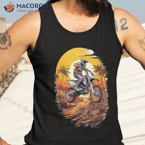 Dirt Bike Motocross Rider Enduro Supercross Off Road Mx Shirt