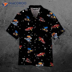 dirt track racing hawaiian shirts 1