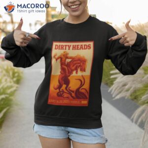 dirty heads tour island glow june 22 2023 houston tx poster shirt sweatshirt 1