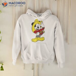 disney mickey mouse firefighter outfit shirt hoodie