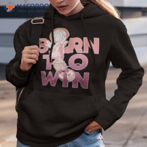 disney minnie mouse sports basketball dunk born to win shirt hoodie 3