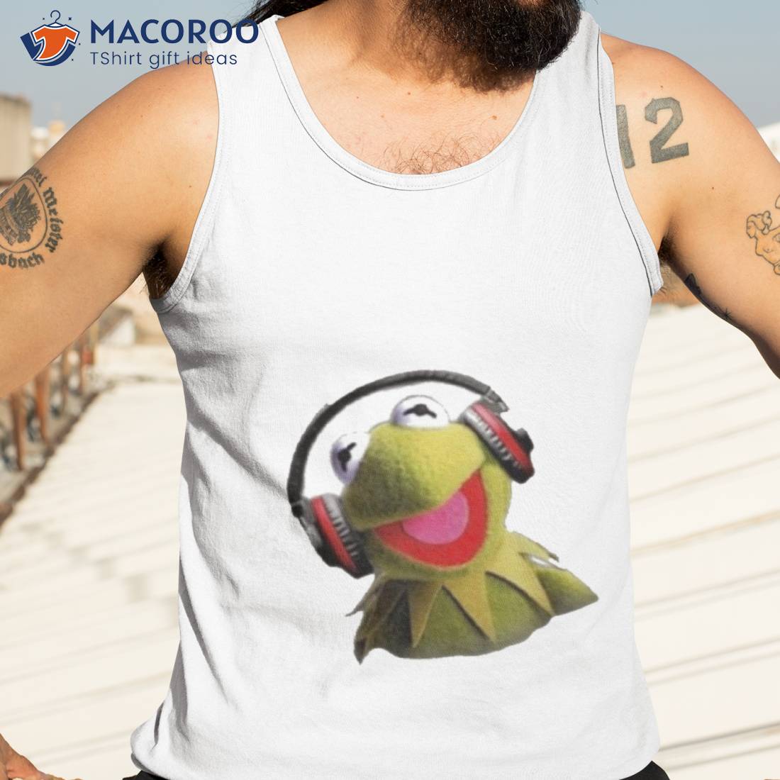 Disney Muppet Babies Kermit Headphones Shirt Disney Muppet Babies Kermit Headphones Shirt