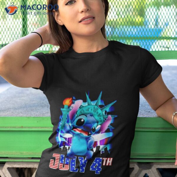 Disney Stitch 4th Of July Independence Day 2023 Shirt