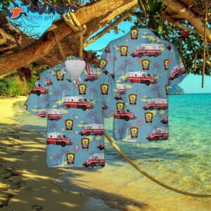 District Of Columbia Fire And Ems Hawaiian Shirt