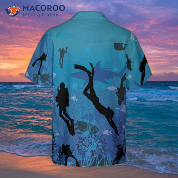 Diving Into Ocean Life Hawaiian Shirt