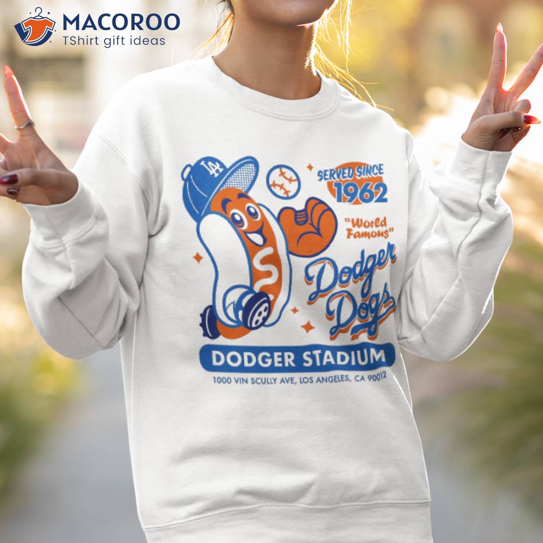 New Dodgers Baseball T-ShirtDodger Dogs Since 1962 T-Shirt