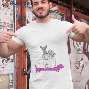 dog pile asexual pride shirt tshirt 1