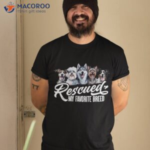 dog rescue dog adoption adopted lover shirt tshirt 2