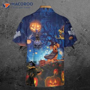 dog the witch for halloween hawaiian shirt funny dachshund shirt and 1