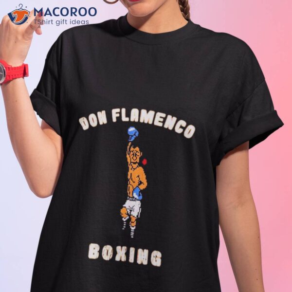 Don Flamenco Boxing Caricature Shirt