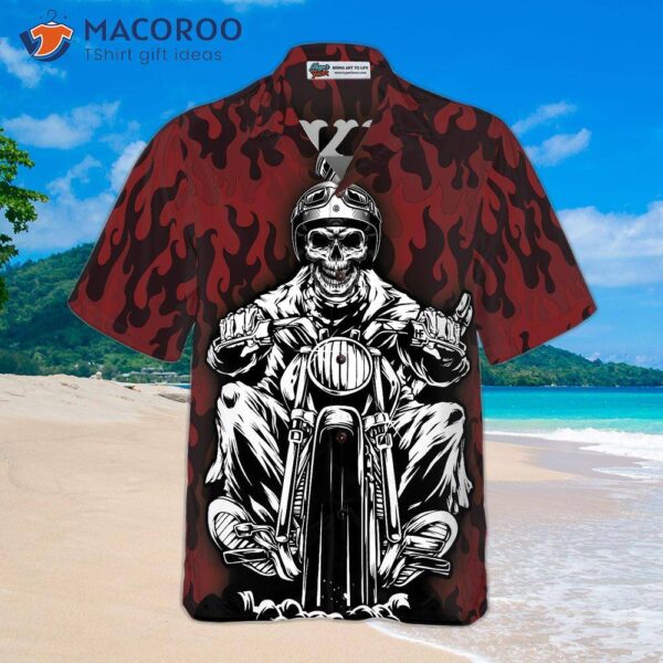Don’t Touch My Motorbike Hawaiian Shirt.