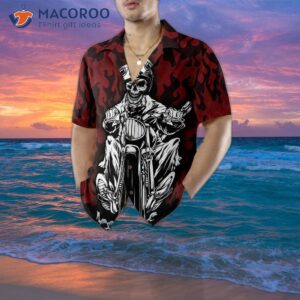 don t touch my motorbike hawaiian shirt 7