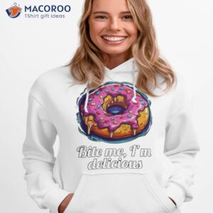 donut bite me im delicious shirt hoodie 1