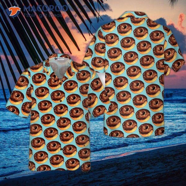 “donut Lover’s Hawaiian Shirt For “