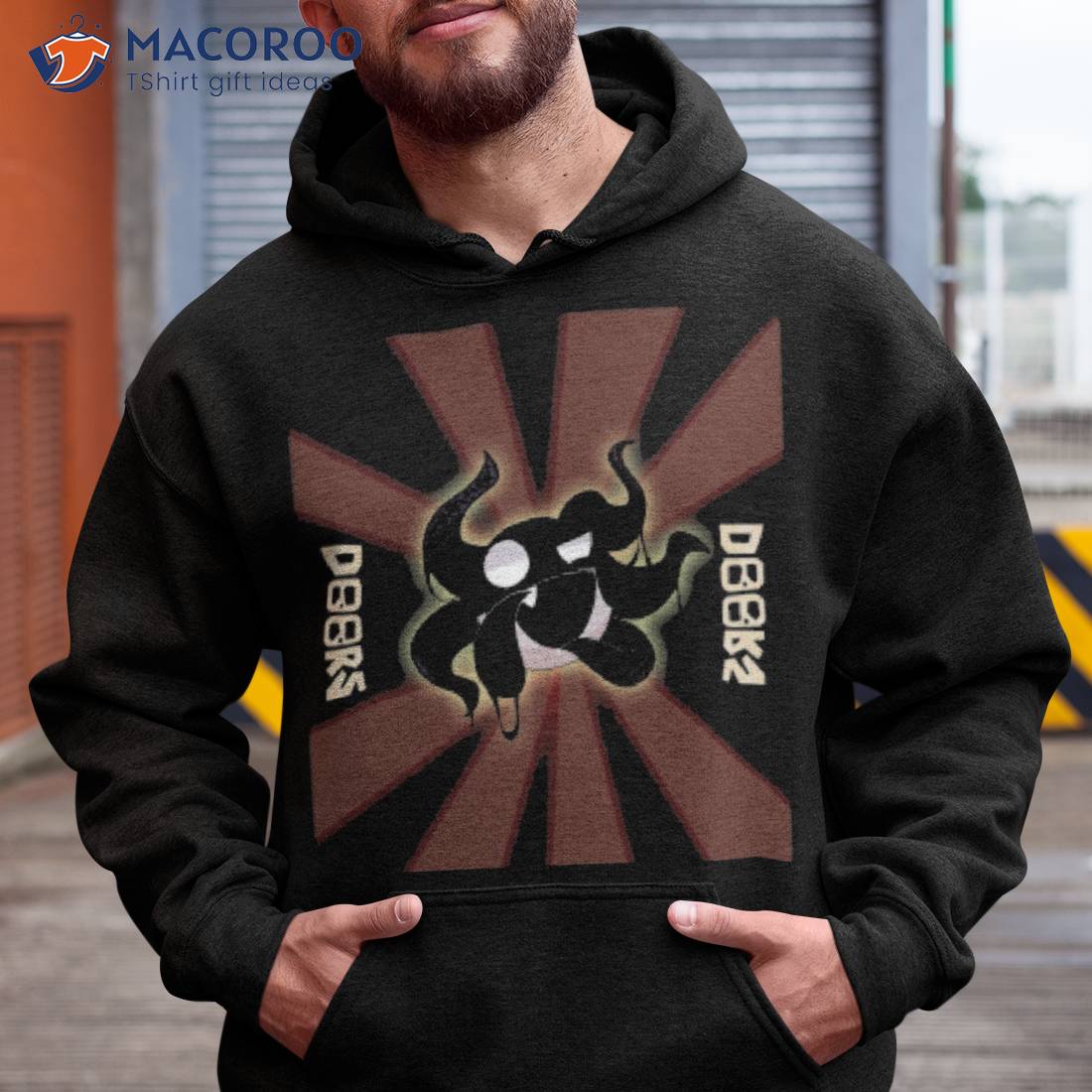 ROBLOX DOOR,T-SHIRT | Lightweight Hoodie