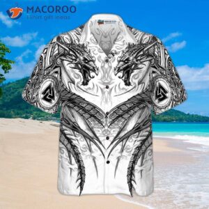 dragon 3d hawaiian shirt 2