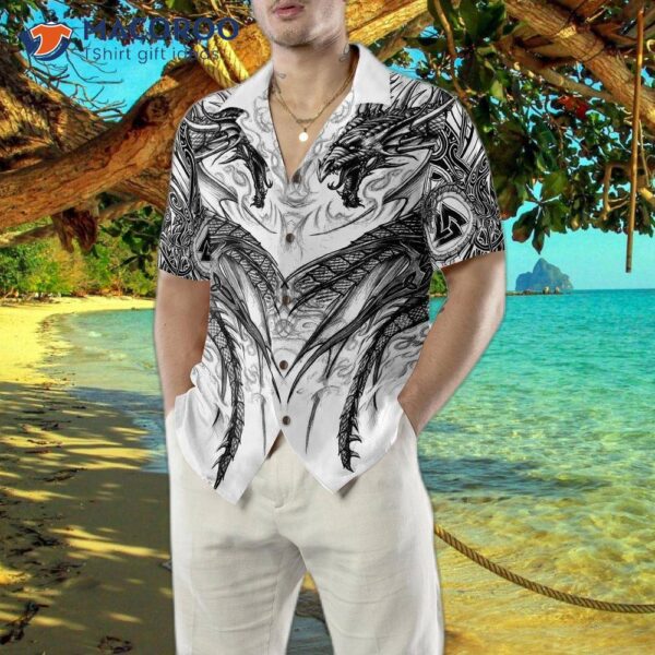 Dragon 3d Hawaiian Shirt