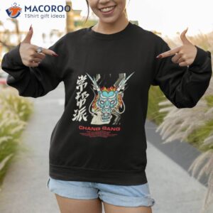 dragon logo chang gang shirt sweatshirt