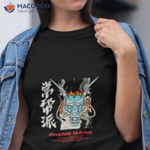 dragon logo chang gang shirt tshirt