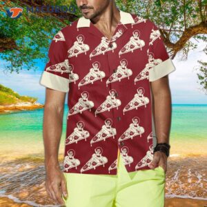 dreaming of a pizza printed hawaiian shirt for 1