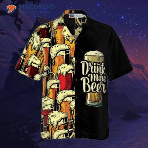 drink more beer in this hawaiian shirt the best gift for lovers 2