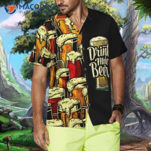 drink more beer in this hawaiian shirt the best gift for lovers 3