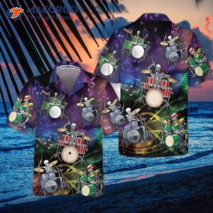 drummer to the bone hawaiian shirt cool drum best gift for drummers 0