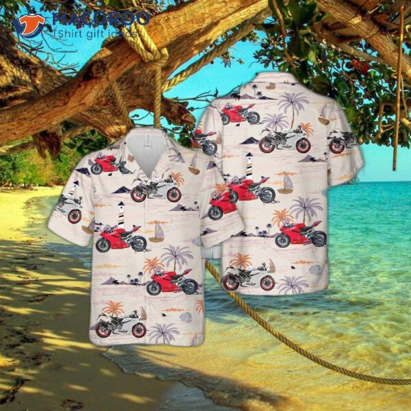 Ducati 899 Panigale Hawaiian-style Shirt