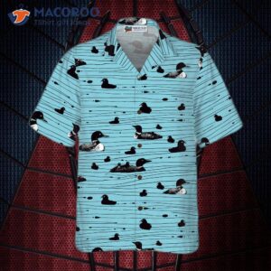 duck patterned hawaiian shirt 1