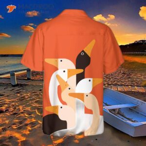 Ducks On An Hawaiian Art Shirt