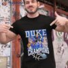 Duke Blue Devils Acc Tournament Champions 2023 Signatures Shirt