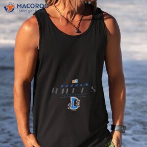 durham bulls baseball black backdrop 2023 shirt tank top