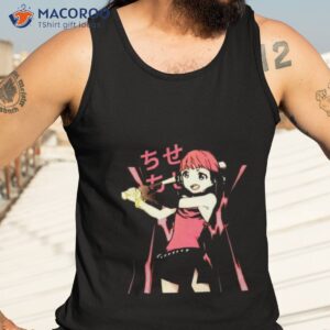 dynazenon chise ssss gridman anime shirt tank top 3