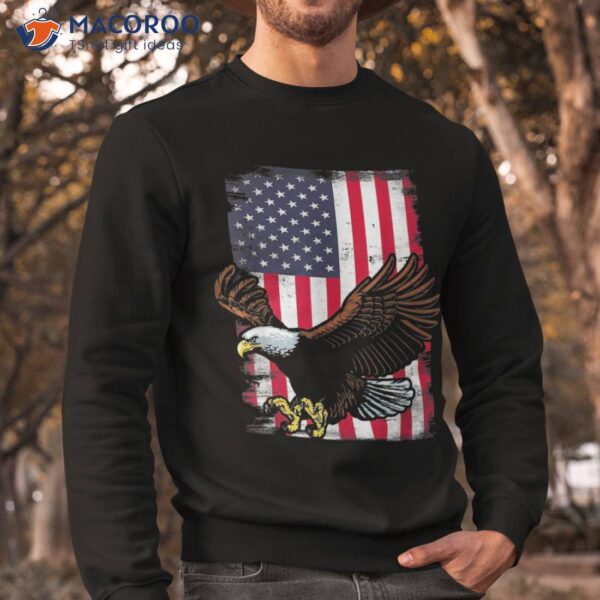 Eagle 4th Of July Usa Flag American Patriotic Shirt