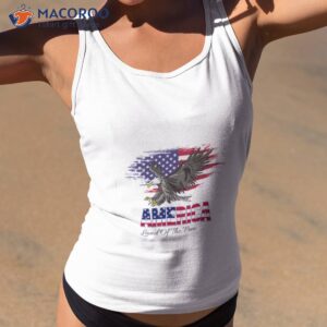 eagle flag america land of the free shirt tank top 2